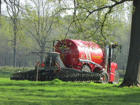 Grasland injecteren met Vervaet