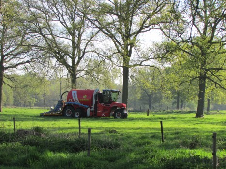 Grasland injecteren met Vervaet