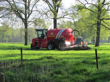 Grasland injecteren met Vervaet